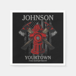 Brandbekämpningsavdelningen NAMN Brandbrandavdelni Pappersservett