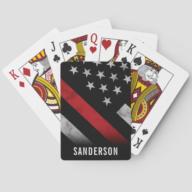 Brandbekämpningsavdelningen Pension Party Casinokort (Baksidan)