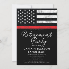 Brandbekämpningsavdelningen Pension Party Inbjudningar