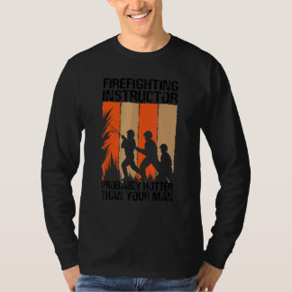 Brandbekämpningsinstruktör Förmodligen Varmare Än T Shirt