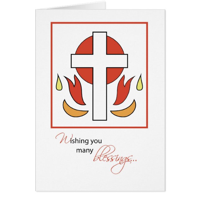 Brandbekräftelse 2821 Kor Hälsningskort (Framsidan)