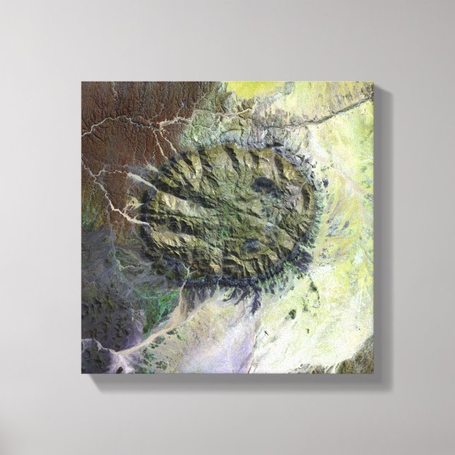 Brandberg Massif i Northen Namibia Canvastryck (Framsida)