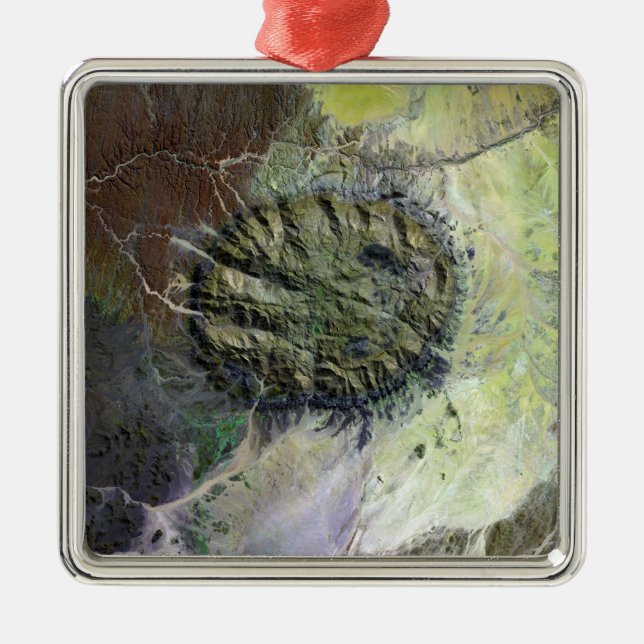 Brandberg Massif i Northen Namibia Julgransprydnad Metall (Framsidan)