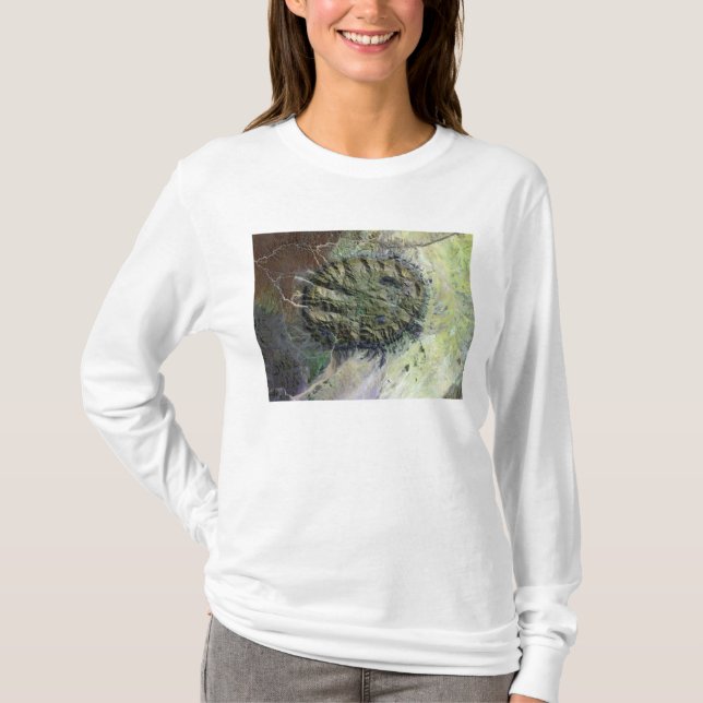 Brandberg Massif i Northen Namibia Tee Shirt (Framsida)