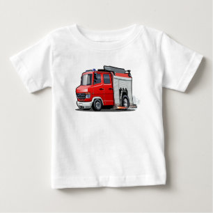 Brandbil för tecknad t shirt