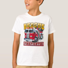 Brandbil för tecknad t shirt