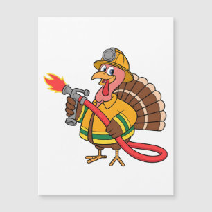 Brandbilar Brandman Thanksgiving Kalkon