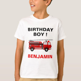 Brandbilbarnkalas T Shirt