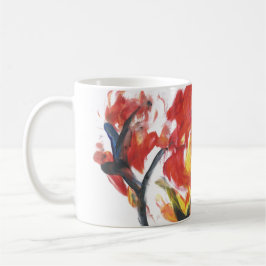 Brandblommor Kaffemugg