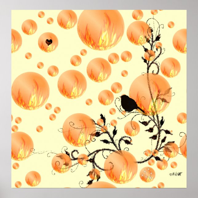 Brandbubblor! Poster (Framsidan)