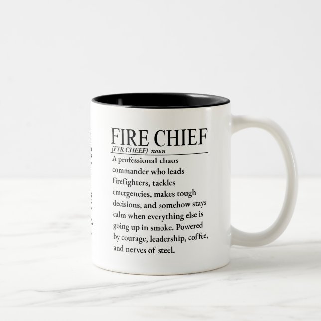 Brandchef Två-Tonad Mugg (Höger)