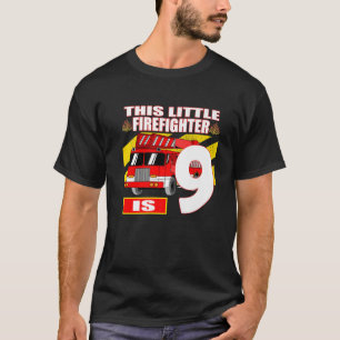 Branddagen Lastbil - 9 år gammal T Shirt