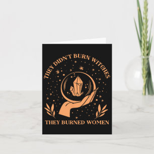 Brände inte vittnen de brände kvinnor - Feminist W Kort