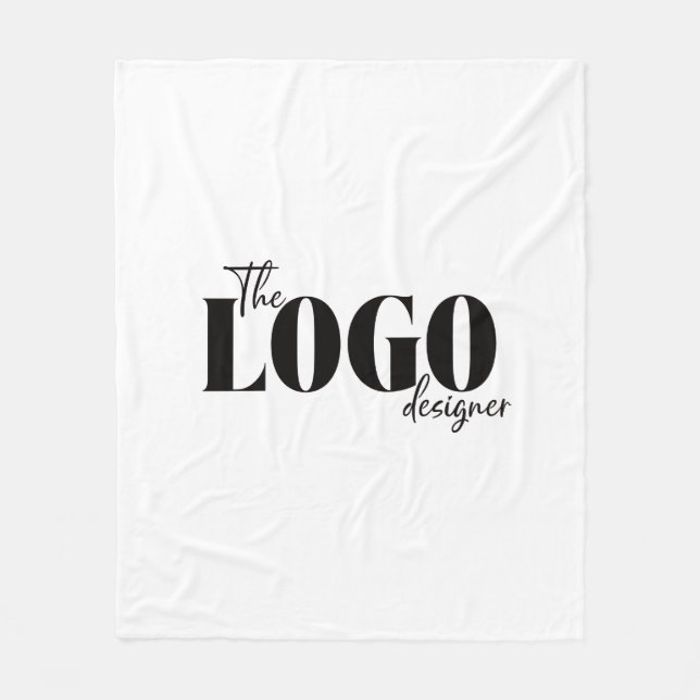 Branded Blanket Custom Logo Personal Sports Team Fleecefilt (Framsidan)