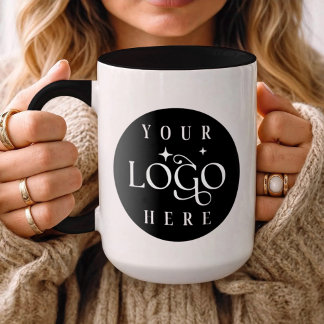 Branded Business Cup, Custom Logo Kaffemugg