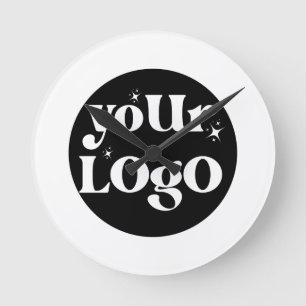 Branded Business Logotyp Rund Klocka