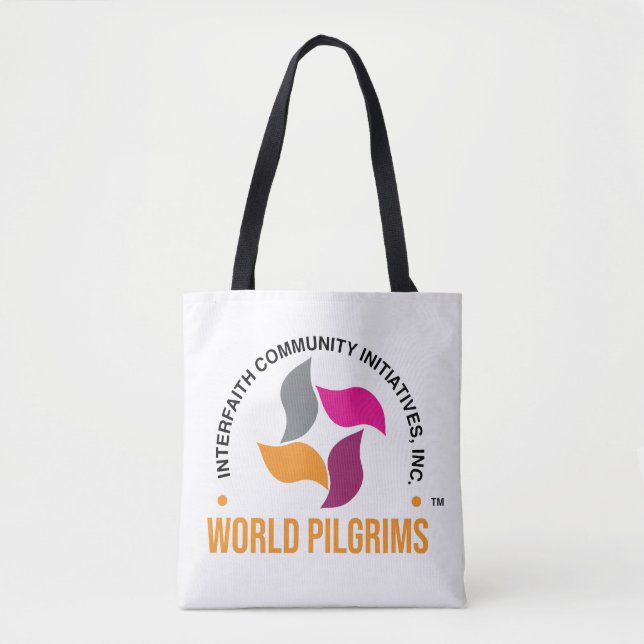 Branded ICI World Pilgrims Tote Tygkasse (Framsida)