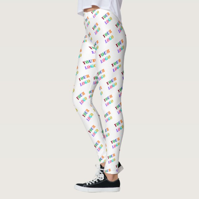 Branded Logo Business Promotional Leggings Example (Vänster)