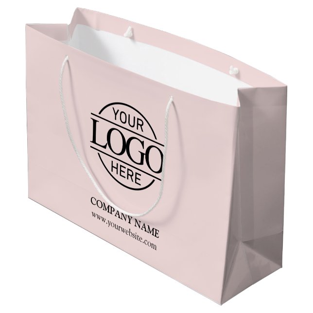 Branded  Rosa Business Logotyp Promotional (Baksidan Vinklad)