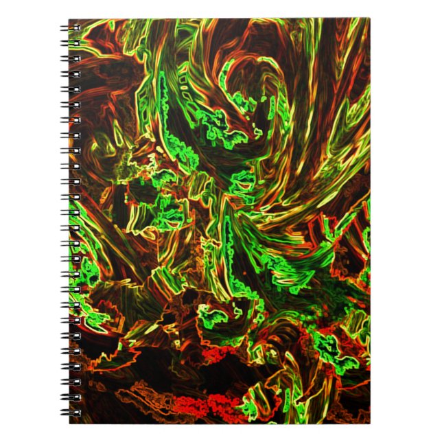 Branden i måne anteckningsbok (Framsidan)