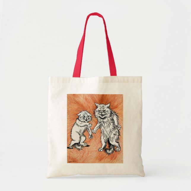 Branden i minden, Louis Wain Tygkasse (Framsidan)