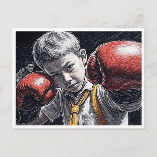 "Branden inom" Vykort (Framsida)