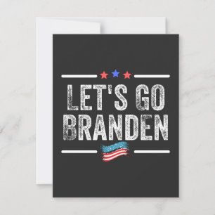 Branden konservativ, flagga lustig anti biden t-sh
