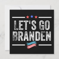 Branden konservativ, flagga lustig anti biden t-sh