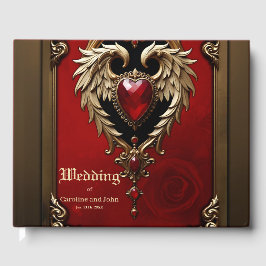 Branden och guld gästböcker