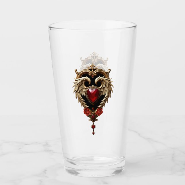 Branden och guld glaskopp (Framsida)