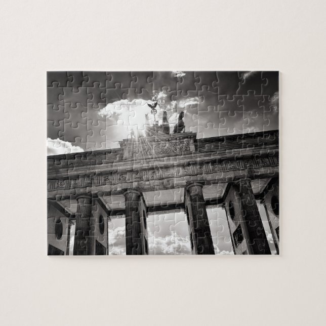 Brandenburg Gate Berlin Germany Puzzle Pussel (Horisontell)