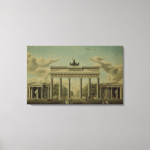 Brandenburg grind, 1812 canvastryck