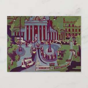 Brandenburg Grind, Berlin, 1929 Vykort