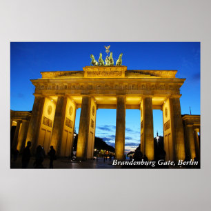 Brandenburg Grind, Berlin Poster