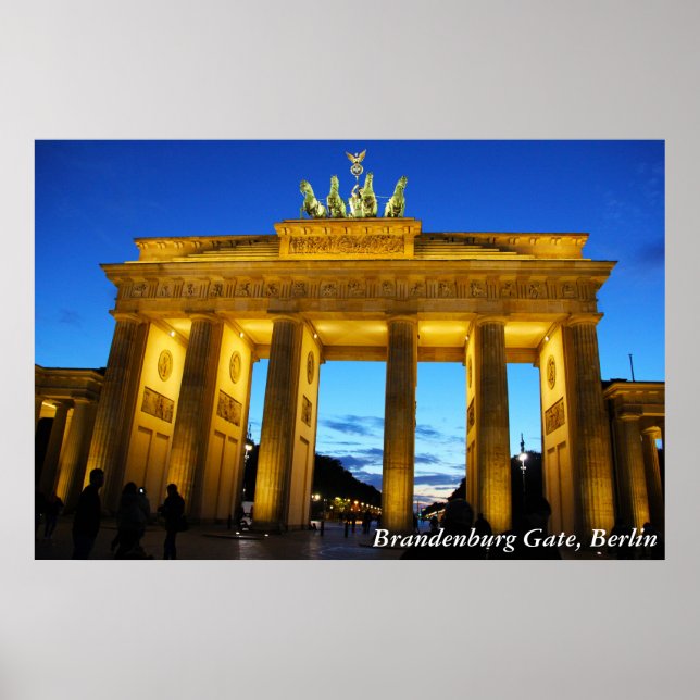 Brandenburg Grind, Berlin Poster (Framsidan)
