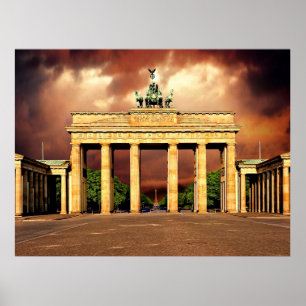 Brandenburg Grind Berlin Poster