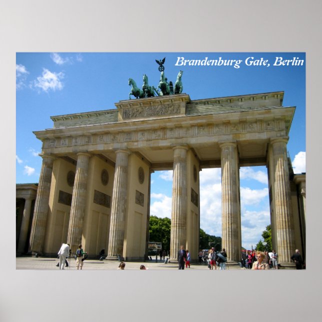 Brandenburg Grind, Berlin Poster (Framsidan)