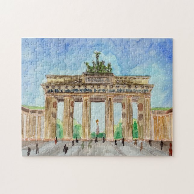 Brandenburg Grind Berlin Pussel (Horisontell)