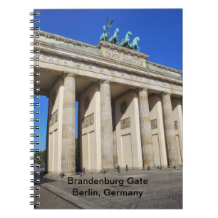 Brandenburg Grind, Berlin, Tyskland Anteckningsbok
