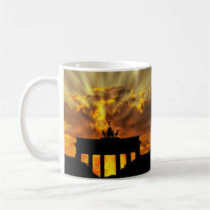 Brandenburg Grind, Berlin, Tyskland Kaffemugg