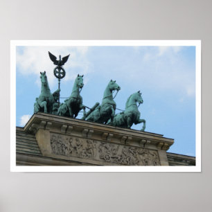 Brandenburg Grind, Berlin, Tyskland Poster