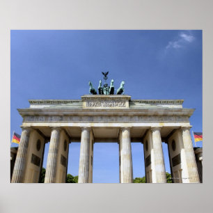 Brandenburg Grind, Berlin, Tyskland Poster