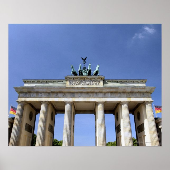 Brandenburg Grind, Berlin, Tyskland Poster (Framsidan)