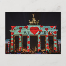 Brandenburg Grind Berlin Tysklandare Vykort