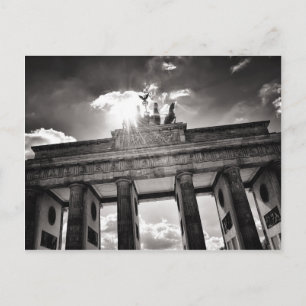 Brandenburg Grind Berlin Tysklant vykort