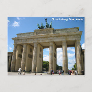 Brandenburg Grind, Berlin Vykort