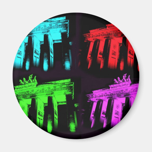 Brandenburg Grind Collage Magnet (Framsidan)