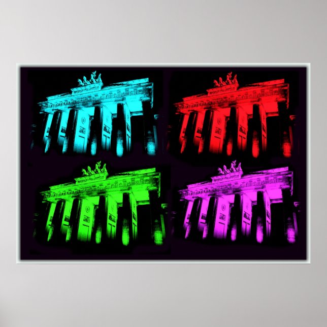 Brandenburg Grind Collage Poster (Framsidan)