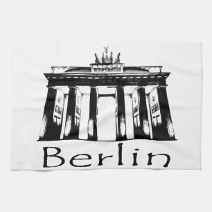 Brandenburg grind i Berlin Kökshandduk