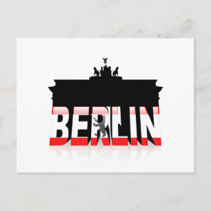 Brandenburg Grind i Berlin Vykort